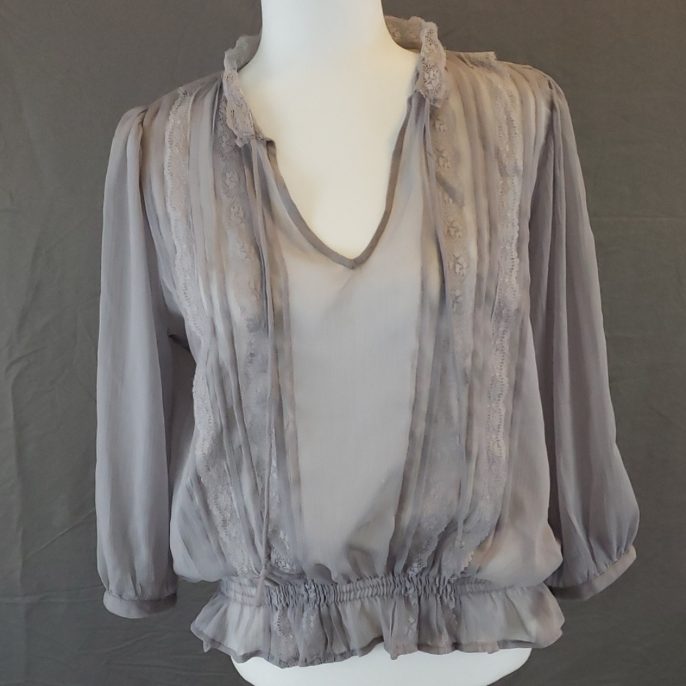 Bohemian Sheer Blouse